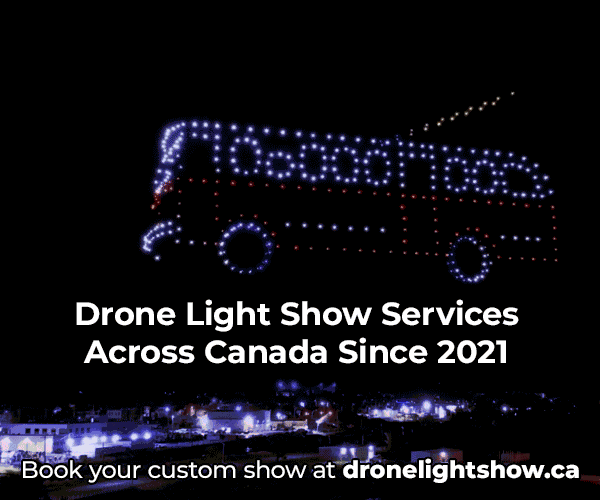 We Design the BEST and Perform the LONGEST Drone shows in Canada!
