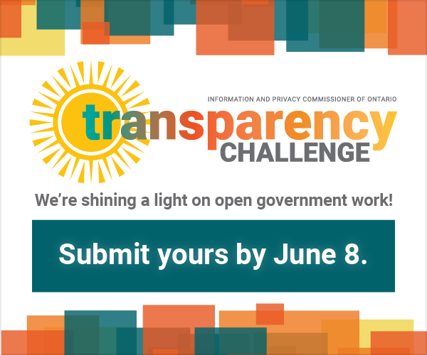 We're shining a light on open government work! Submit yours by June 8.