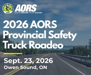 2026 AORS Provincial Safety Truck Roadeo | Sept. 23 in Owen Sound, ON
